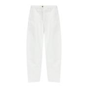 High-rise jeans Jil Sander , White , Dames