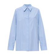 Gestreept overhemd Jil Sander , Blue , Dames