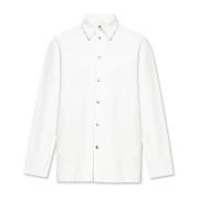 Shirt met logo Jil Sander , White , Heren