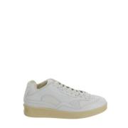 Stijlvolle Lage Sneakers Jil Sander , White , Heren