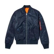 Bomber Jacket Ma-1 VF 59 07 Replica Alpha Industries , Blue , Heren