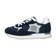 Sportieve Sneakers met Verfijnd Bovenwerk Atlantic Stars , Blue , Dame...