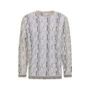 Beige Multi Sweater C9926 591 Carlo Colucci , Multicolor , Heren