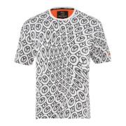 Uniek Monogram DaMolin T-Shirt Carlo Colucci , Multicolor , Heren