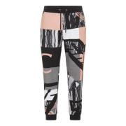 Patchwork Jogger D`Angelo Carlo Colucci , Black , Heren
