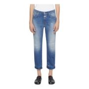 Milo Jeans - Authentieke stijve look met stretch Closed , Blue , Dames