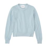 Blauw Water Sweater Closed , Blue , Dames