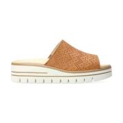 Elegante Cleo Damessandaal Mephisto , Brown , Dames