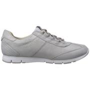 Dames Metallic Zilveren Wandelsneaker Mephisto , Gray , Dames