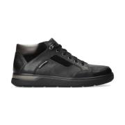 Sportieve en casual halfhoge sneaker Mephisto , Black , Heren