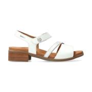 Stijlvolle dames sandaal met Soft-Air tussenzool Mephisto , White , Da...