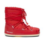 Moon Boot Winterlaarzen Rood Moon Boot , Red , Dames