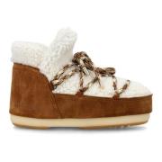 Shearling Winter Pumps Moon Boot , Brown , Dames