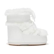 Lage Nepbont Sneakers Moon Boot , White , Dames
