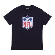 NFL Shield Logo Tee - Navy/White New Era , Blue , Heren