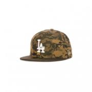 Camo Team Fitted Pet New Era , Brown , Unisex