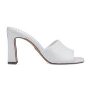 Stijlvolle Witte Hakken Mules Tamaris , White , Dames