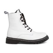 Witte gesloten booties voor dames Tamaris , White , Dames