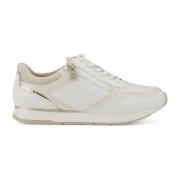 Offwhite Comb Casual Gesloten Sportschoen Tamaris , White , Dames