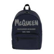 Stijlvolle Rugzak Alexander McQueen , Blue , Heren