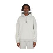 Logo Print Hoodie Alexander McQueen , Gray , Heren