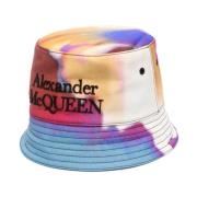 Luminous Flower Bucket Hat Alexander McQueen , Multicolor , Heren