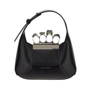 Acries Crossbody Tas voor Vrouwen Alexander McQueen , Black , Dames