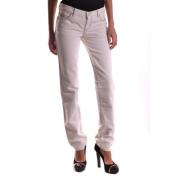 Stijlvolle Slim-Fit Jeans Alexander McQueen , Beige , Dames