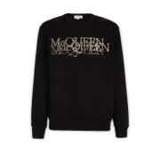 Trainingsshirt Alexander McQueen , Black , Heren