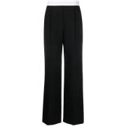 Hooggetailleerde Geplisseerde Broek MET Logo Elastiek Alexander Wang ,...