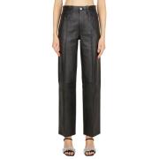 Brede broek Alexander Wang , Black , Dames