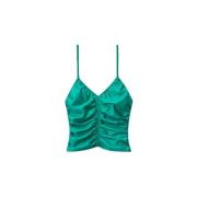 Ruched top cami Alexander Wang , Green , Dames