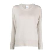 Rd trui Allude , Beige , Dames