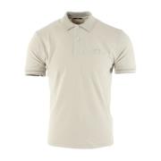 Heren Sand Polo Shirt met Tacting Piquet Design C.p. Company , Beige ,...