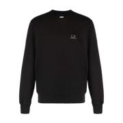 Sweatshirt met logo borduursel C.p. Company , Black , Heren