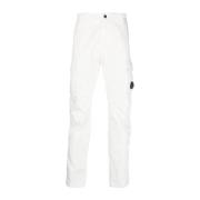 Slim-Fit Cargo Broek C.p. Company , White , Heren