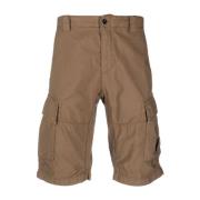 Casual Shorts, Klassieke Stijl C.p. Company , Brown , Heren