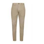 Ergonomische Stretch Chino Broek C.p. Company , Beige , Heren