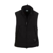 Vest met dubbele ritssluiting C.p. Company , Blue , Heren