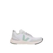 Mesh Sneakers in Eggshell/Matcha Veja , White , Dames