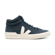 Suede Sneakers in Nautico/Pierre Veja , Blue , Dames