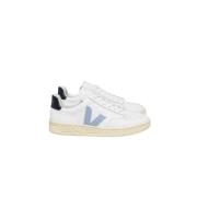 Blauwe Leren Sneakers met Sportief Design Veja , Multicolor , Dames