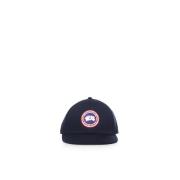 Blauwe hoeden met aanpasbare pasvorm Canada Goose , Blue , Unisex