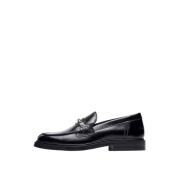 Loafer Polido All Black Filling Pieces , Black , Unisex