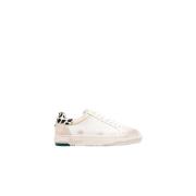 Leopard Print Distressed Sneakers Axel Arigato , White , Dames