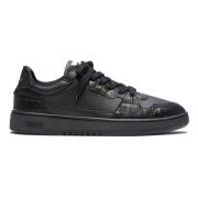 Handgemaakte Leren Sneaker Modern Vintage Ontwerp Axel Arigato , Black...