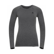 Crew Neck Longsleeve Top Odlo , Gray , Dames