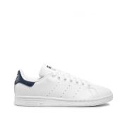 Witte Leren Stan Smith Sneakers Adidas Originals , White , Heren