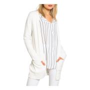 Dames Witte Cardigan Vila , White , Dames