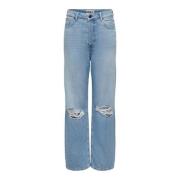 15274579 Loose FIT Jeans Only , Blue , Dames